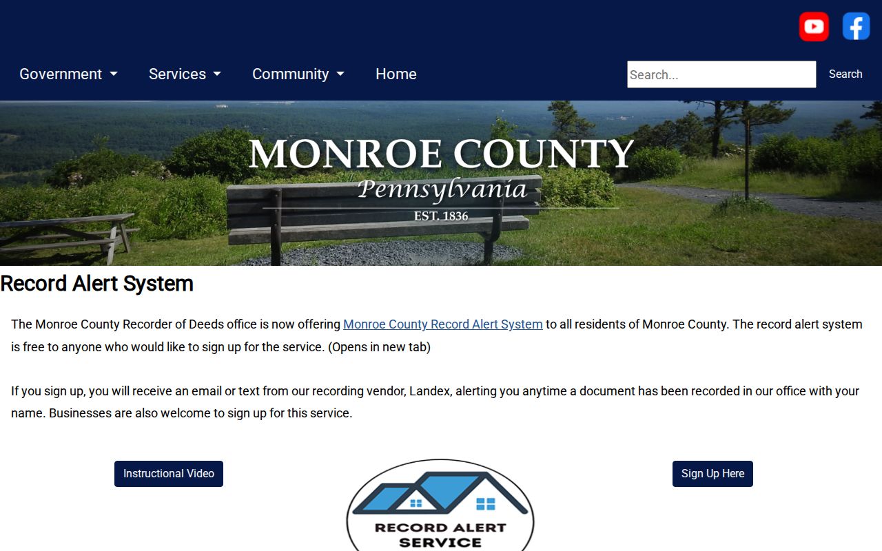 Coolbaugh Township residents directory Monroe County Record Alert information